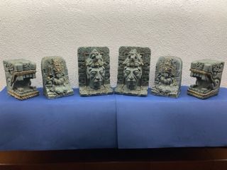 Figuras Tótem Mexicanas Estilo Maya