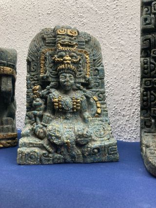 Figuras Tótem Mexicanas Estilo Maya