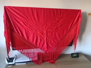 Traje de gitana flamenca Micaela Villa +2 mant.T38