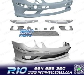 PARAGOLPES DELANTERO MERCEDES W211 02-06 PDC LOOK AMG
