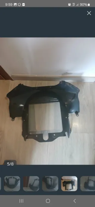 Cubreradiador Suzuki Burgman 125/200