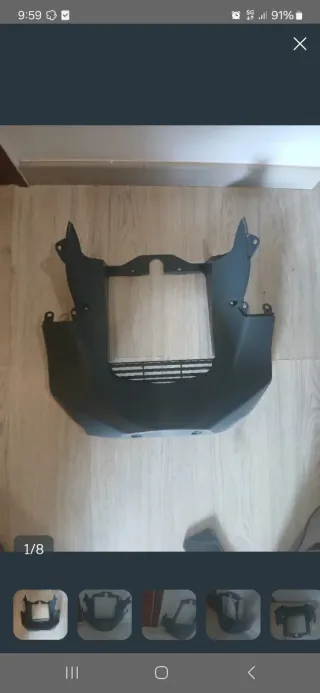 Cubreradiador Suzuki Burgman 125/200