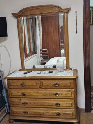 Habitación de castaño 120 cm