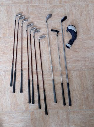 Set de palos de golf para zurdo