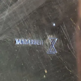 Bandeja antigua de latón hecha a mano