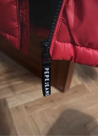 Cazadora Invierno Mujer Pepe Jeans Roja