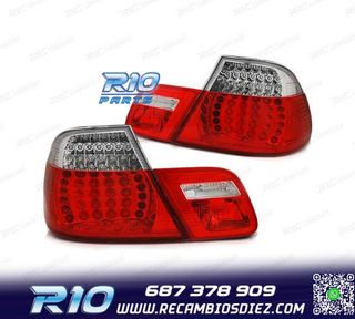 PILOTOS BMW E46 COUPE 99-03 LED INTERMITENTE DINAMICO ROJO C