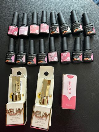 Kit Uñas Gel LED Lámpara y Accesorios