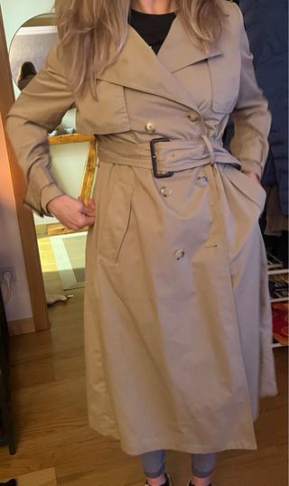 Gabardina Zara Beige