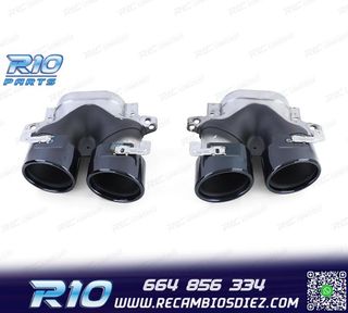 COLAS ESCAPE MERCEDES CLASE E W213 16- E53 AMG NEGRO