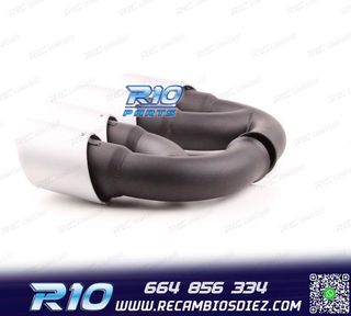 COLAS ESCAPE PORSCHE CAYENNE V8 GTS TURBO S 10-14 PLATA MATE