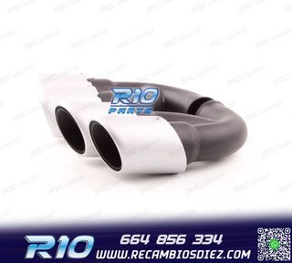 COLAS ESCAPE PORSCHE CAYENNE V8 GTS TURBO S 10-14 PLATA MATE