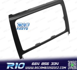 MARCO NEGRO RADIO 2-DIN PARA VOLKSWAGEN VW POLO 14+