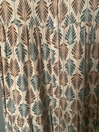 Vestido camisero estampado talla XL-XXL