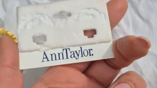 Orecchini pendenti perle finte oro