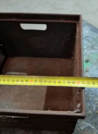 Cajones apilables metálicos gavetas