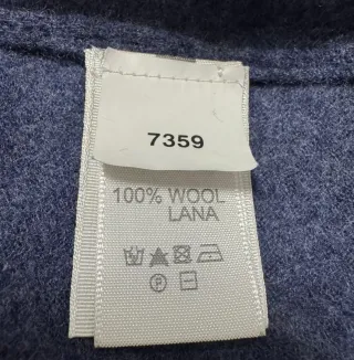 Jersey Fred Perry Lana Cuello Pico Talla S