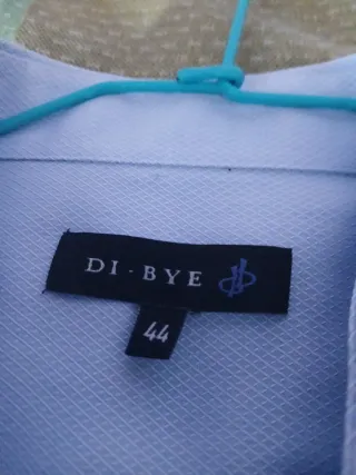 Camisa DI BYE azul talla 44