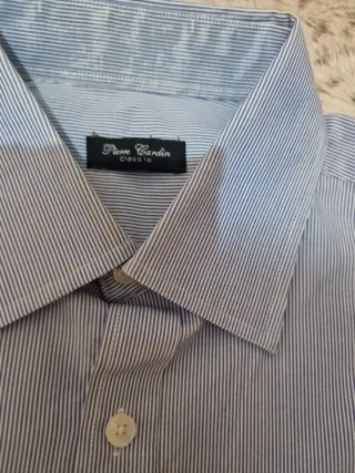 Camisa Pierre Cardin Talla L Rayas Finas