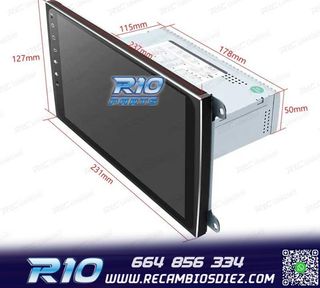 RADIO GPS ANDROID 12 PARA PORSCHE CAYENNE 03-10 9" USB GPS T