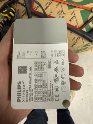 Foco empotrable LED Philips (7 uds)