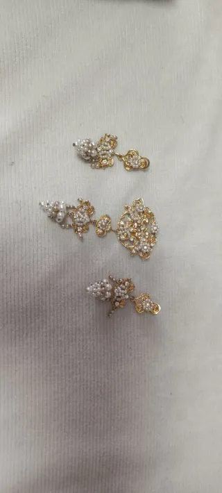 Aderezo Fallera Racimo Niña Dorado