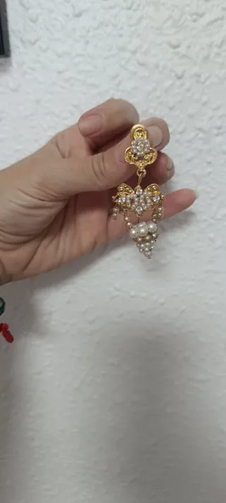 Aderezo Fallera Racimo Niña Dorado