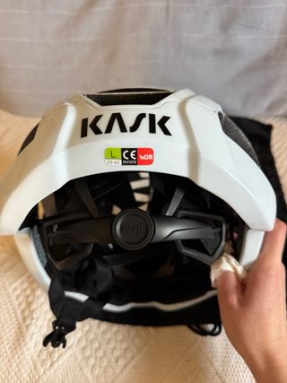Casco Kask Ciclismo Blanco Talla L