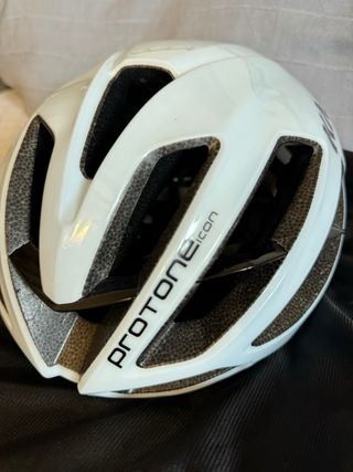 Casco Kask Ciclismo Blanco Talla L
