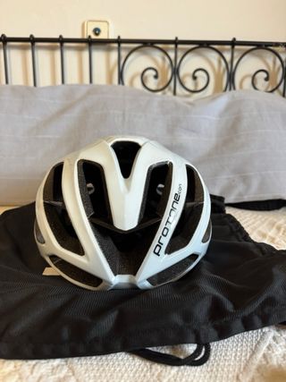 Casco Kask Ciclismo Blanco Talla L