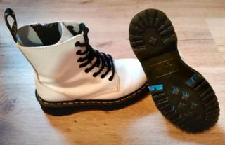 Botas Dr. Martens Jadon Plataforma Blancas