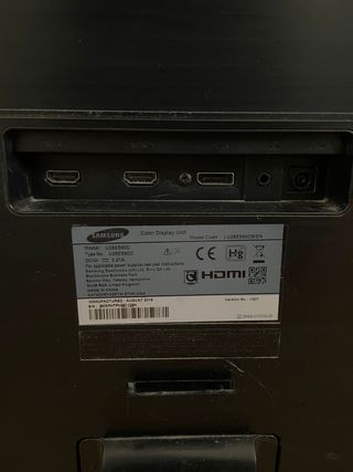 Monitor Samsung 4K 60Hz - 28 pulgadas negro