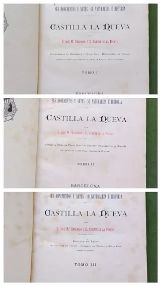 Castilla la Nueva ( I - II - III) - 1885.