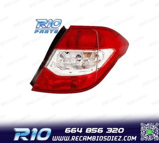 PILOTO DCH PARA CITROEN C4 5P 10-15 BLANCO ROJO