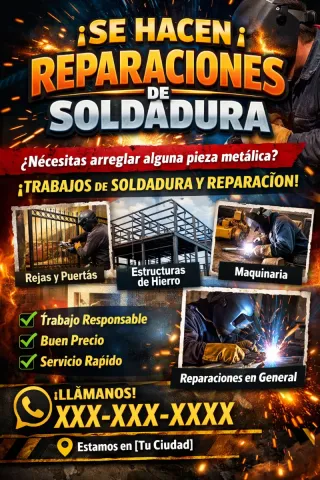 soldadura y reparaciones