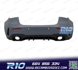 PARAGOLPES TRASERO MERCEDES CLASE A W177 LOOK A35 + COLAS E