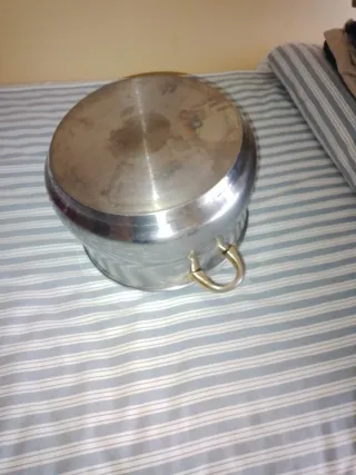 Olla grande acero inoxidable 28x17