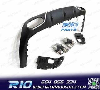 DIFUSOR MERCEDES W213 COUPE C238 LOOK E53 + COLAS ESCAPE NE