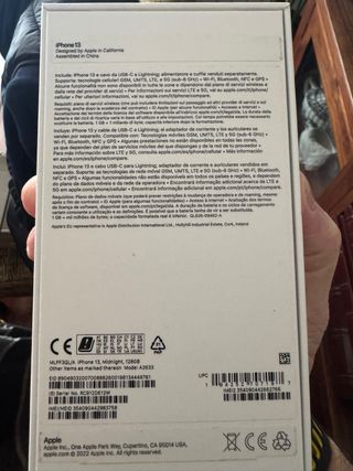 iPhone 13 128GB Negro - Batería 84%