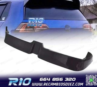ALERON SPOILER VOLKSWAGEN VW GOLF 7 7.5 LOOK OETTINGER NEGRO