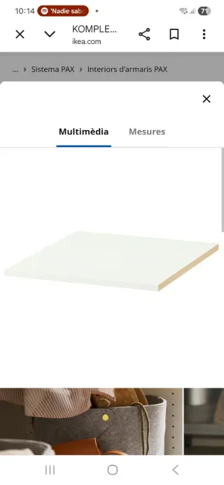 Estantería Ikea Blanca