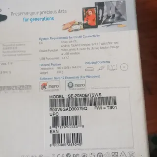 Grabadora DVD RW Samsung Externa