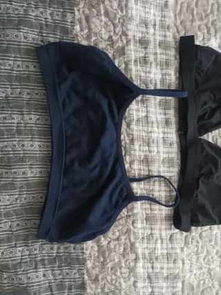 Set 2 brasserie ragazza nero e blu