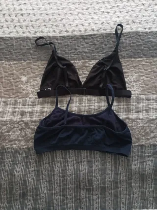 Set 2 brasserie ragazza nero e blu