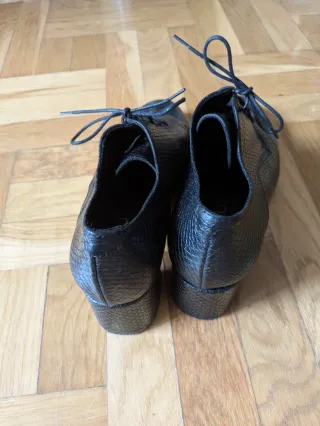 Zapatos de piel con tacón Nature Shoes T.39