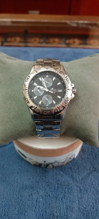 Reloj Lotus Multifunción Acero WR 100M