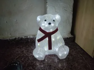 Oso de peluche luminoso