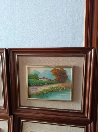 Set de 6 Cuadros Paisajes