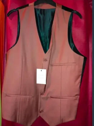 ¡OFERTA! Chaqué completo + chalecos negro