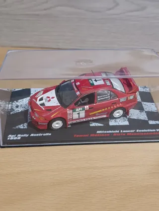 Coche Miniatura Mitsubishi Lancer Evo V Rally